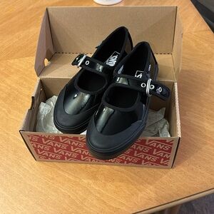 Mary Jane Gothic Shine Black Kids Shoes